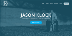 Desktop Screenshot of jasonklock.com